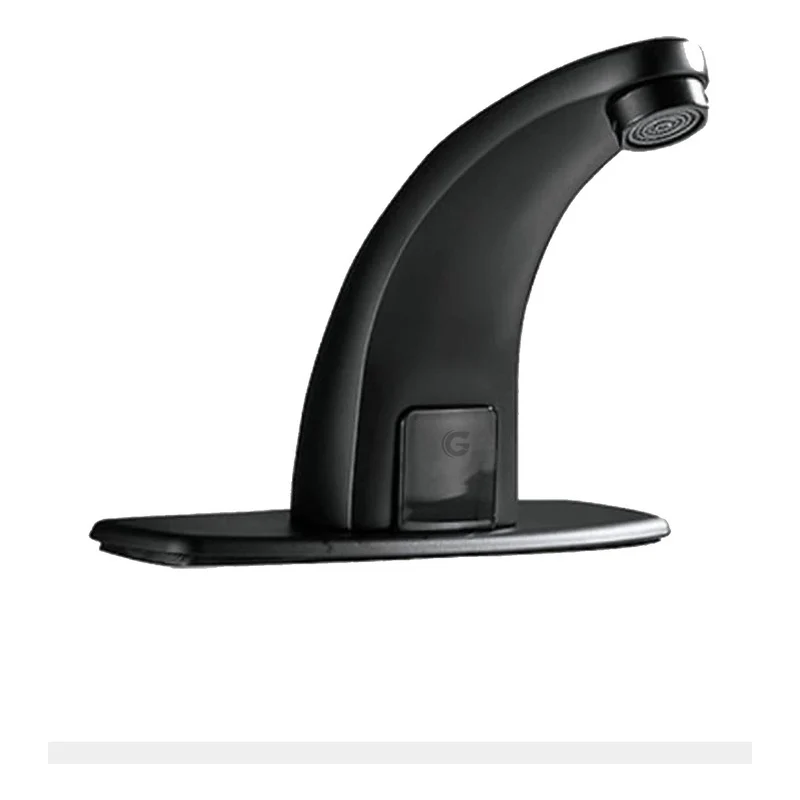 Griferí Llave Lavamanos Sensor Negro Mate Grifos Center