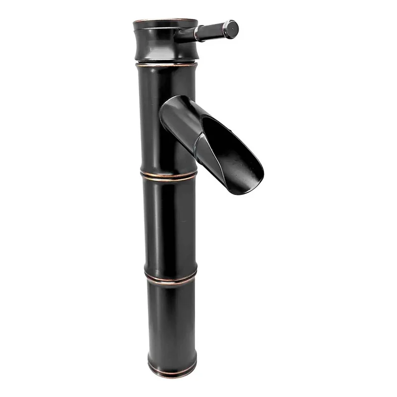 Griferí Monocontrol Lavamanos Alta Cobre Inverso Mate Grifos Center