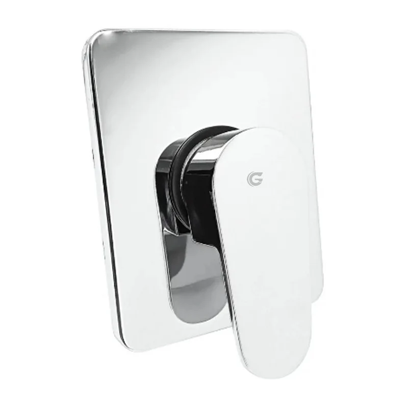 Griferia Monocontrol Ducha Cuadrada Cromada Grifos Center