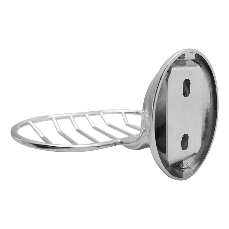 Jabonera De Baño De Pared Cromada Grifos Center