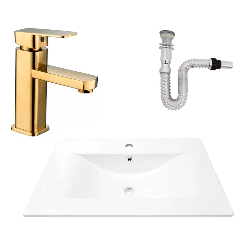Kit Placa Lavam. 71*46.5cm+griferia Monocontrol+push Flex2 Grifos Center