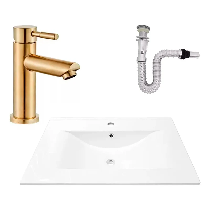 Kit Placa Lavam. 71*46.5cm+griferia Monocontrol+push Flex4 Grifos Center