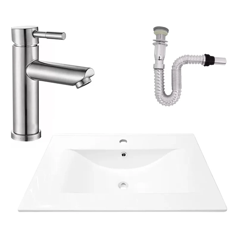 Kit Placa Lavam. 71*46.5cm+griferia Monocontrol+push Flex7 Grifos Center