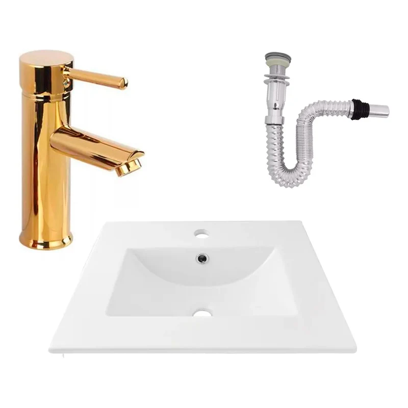 Kit Placa Lavam.51*46.5cm+griferia Monocontrol+push Flex5 Grifos Center