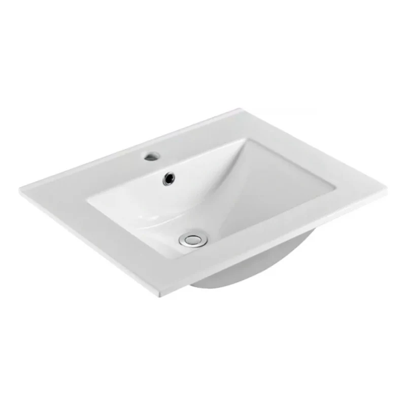 Lavamanos Blanco De Sobreponer 51*46.5cm Grifos Center
