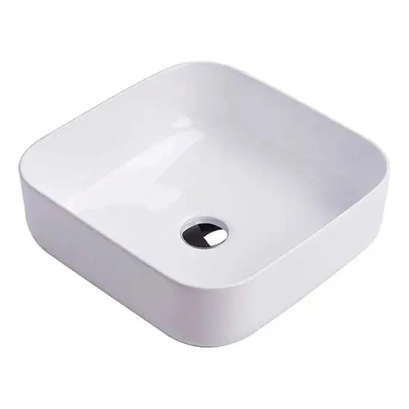 Lavamanos Ceramica Blanco 39*39*13cm Grifos Center