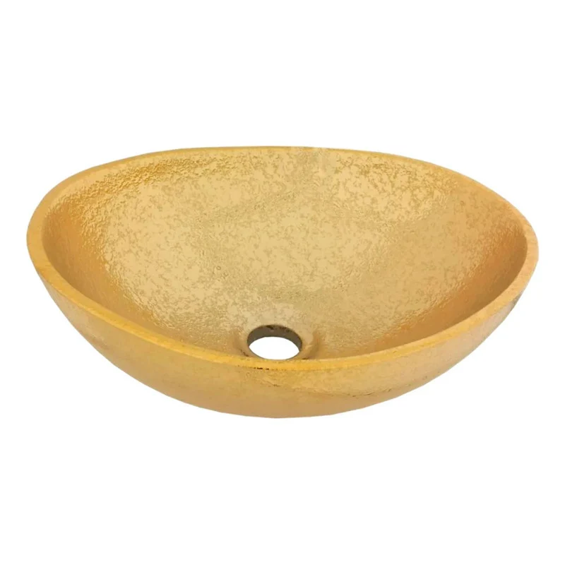 Lavamanos Dorado Canoa Grifos Center