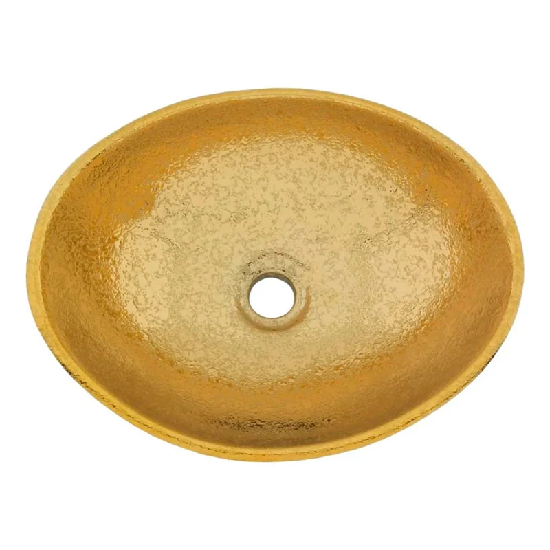 Lavamanos Dorado Canoa Grifos Center