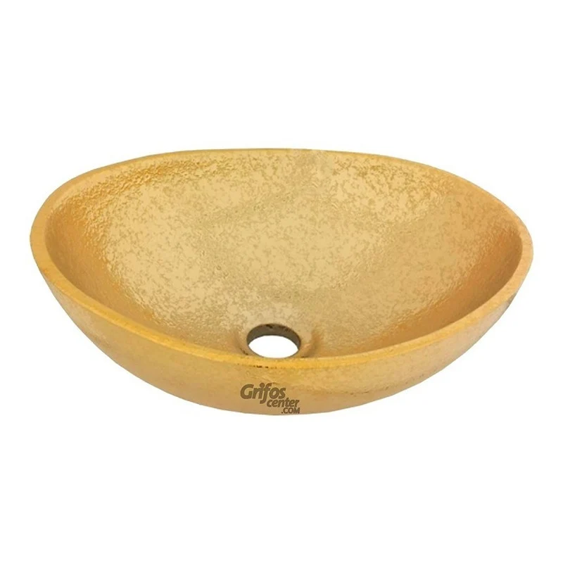 Lavamanos Dorado Canoa Grifos Center