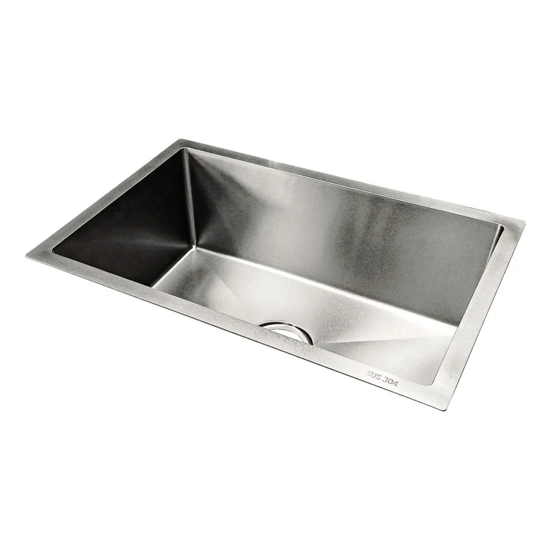 Lavaplatos Rectangular Acero 340 Satinado 60*45*21cm Grifos Center