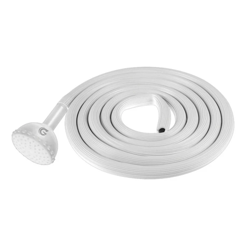 Miniducha Blanca Con Manguera Grifos Center