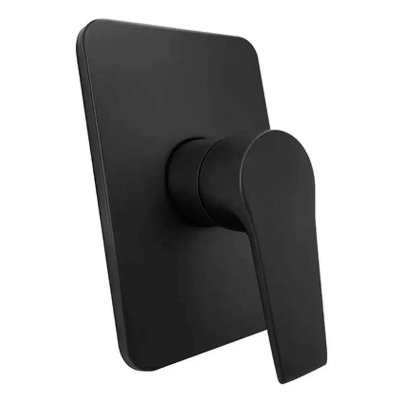Monocontrol Ducha Rectangular Negro Mate Grifos Center