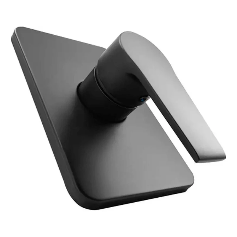 Monocontrol Ducha Rectangular Negro Mate Grifos Center
