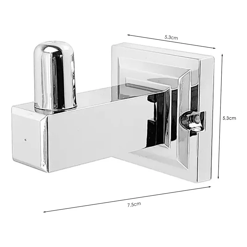Perchero Para Baño Cromada Támesis Grifos Center