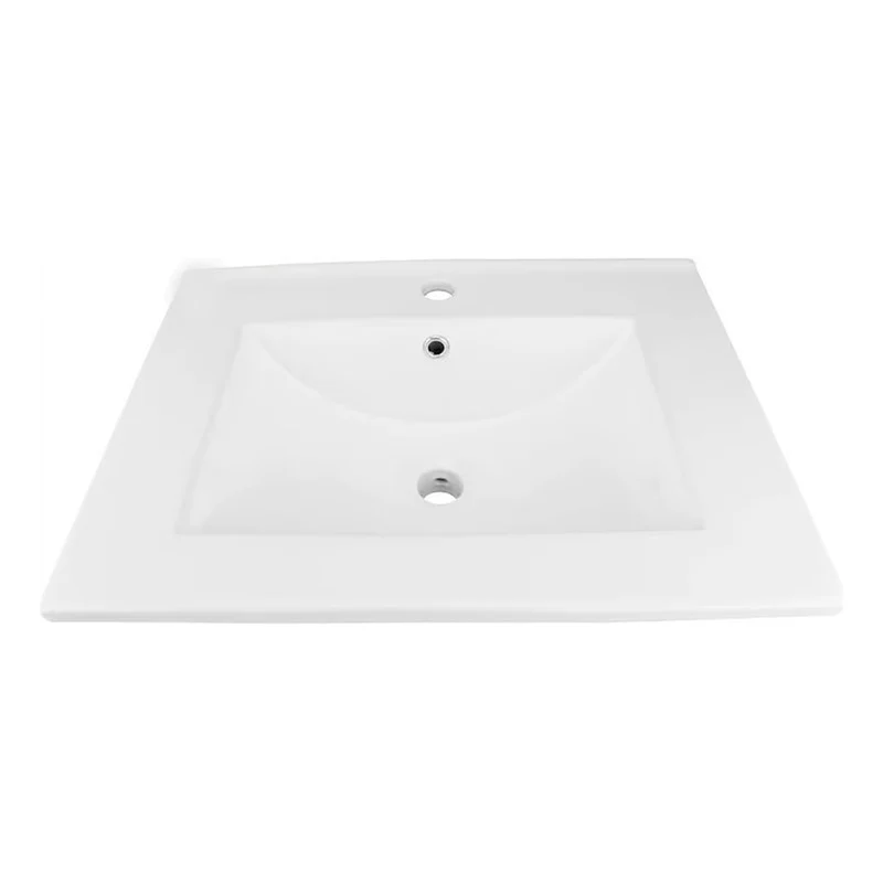 Placa De Lavamanos Blanco 50*46cm Grifos Center
