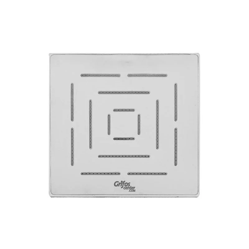 Regadera Ducha Cuadrada Slim Lineal 8puLG Grifos Center