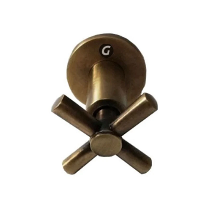 Registro Ducha Bronce Antiguo Grifos Center