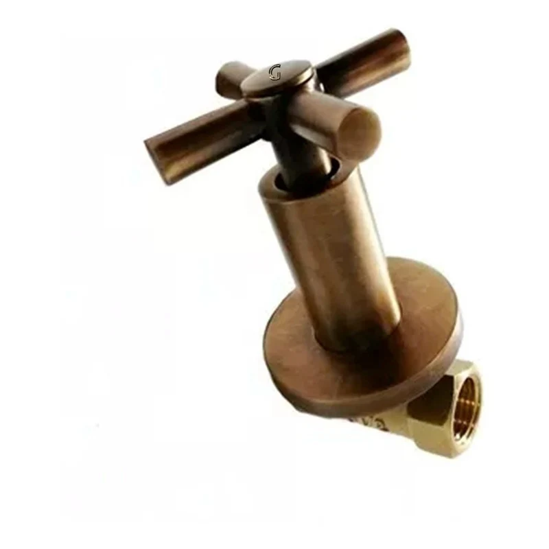 Registro Ducha Bronce Antiguo -vitage- Grifos Center