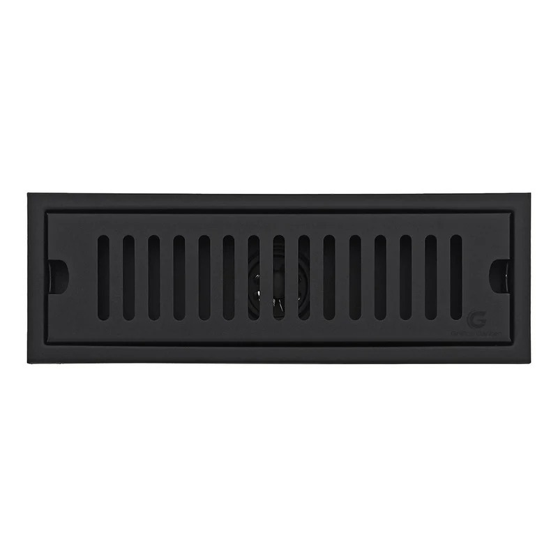 Rejilla De Piso Rectangular Tipo Ladrillo Negra De 30cm Grifos Center