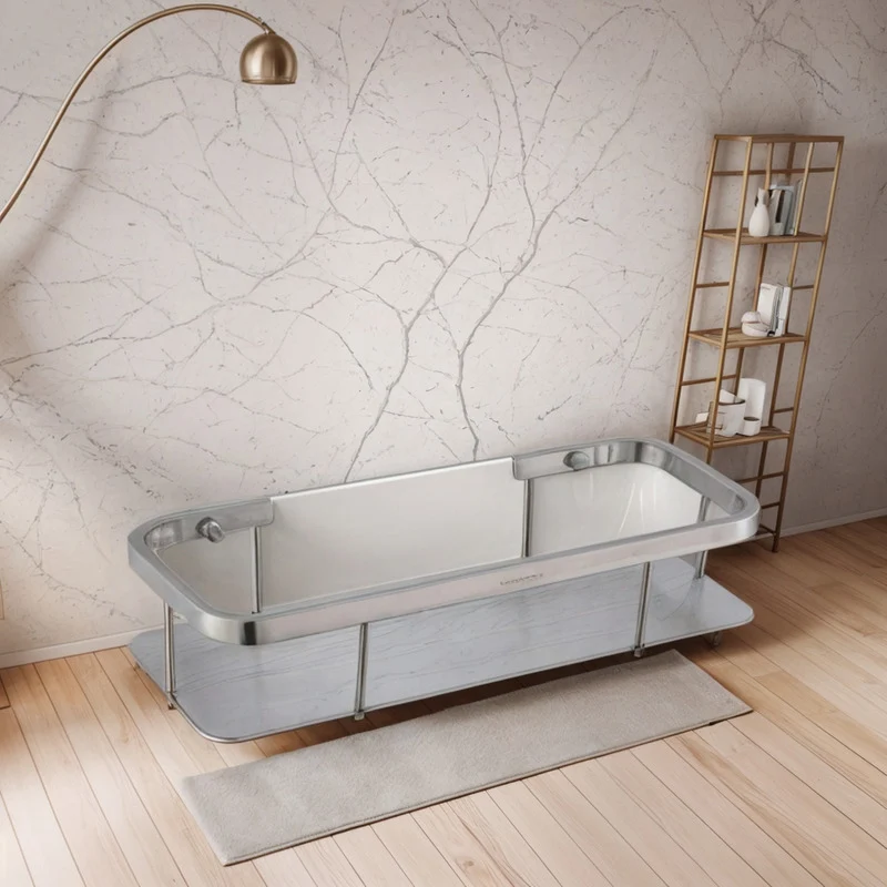 Repisa De Baño Rectangular En Acero Grifos Center