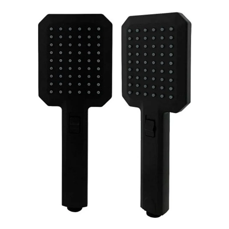 Teleducha Negra Cuadrada Doble Función Grifos Center