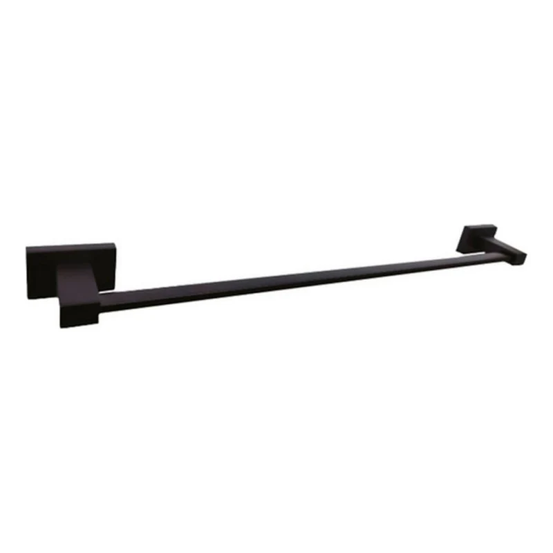Toallero Barra De 52cm Negro Mate Grifos Center