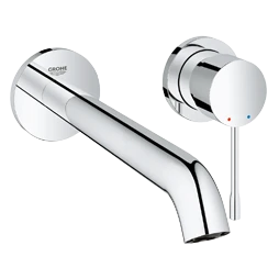 Mezcladora Monomando Grohe Para Lavabo De Pared Válvula Essence Cromado Pv9619