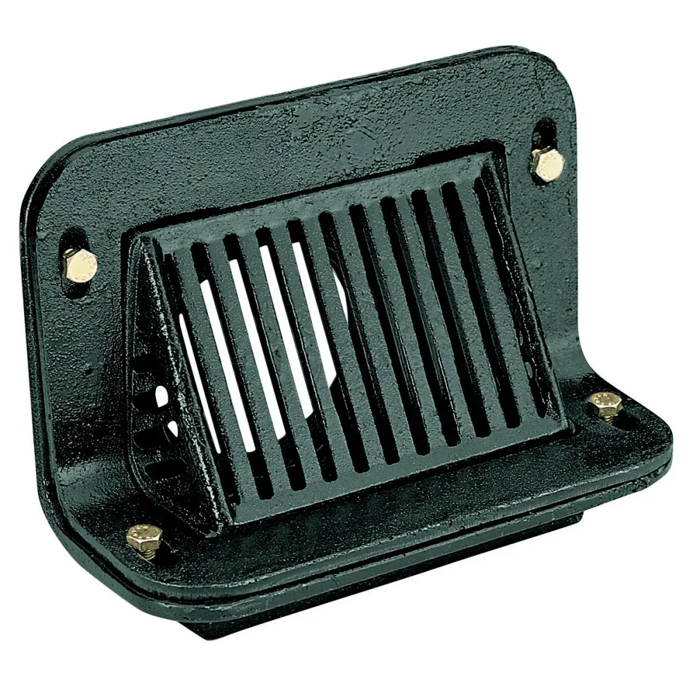 4954 COLADERA ANGULAR PRETIL P/TUBO 10CM HELVEX