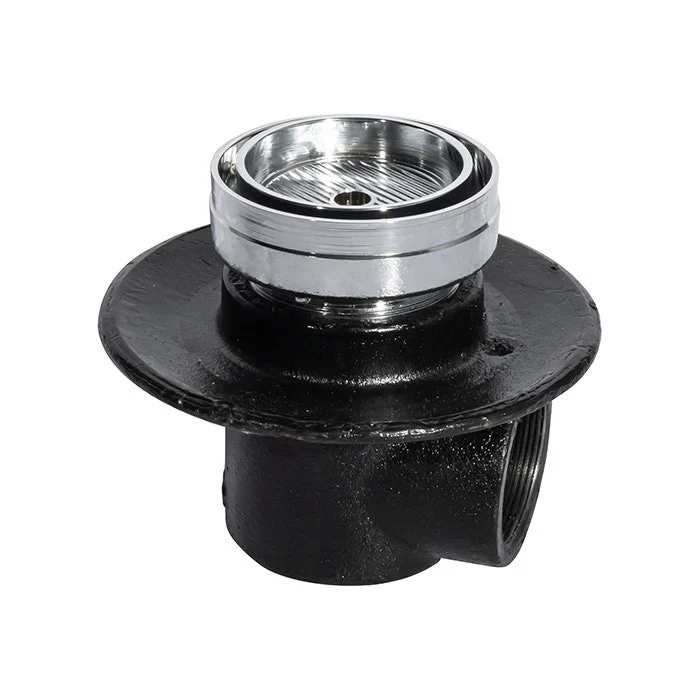 COLADERA CORTA DE UNA BOCA LATERAL DESAGUE DE CONTORNO REDONDO PORTAINSERTO REMOVIBLE 22-HLI HELVEX
