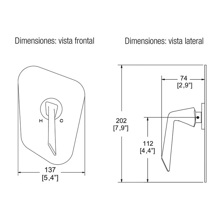 MONOMANDO PIURA PIU-200 HELVEX