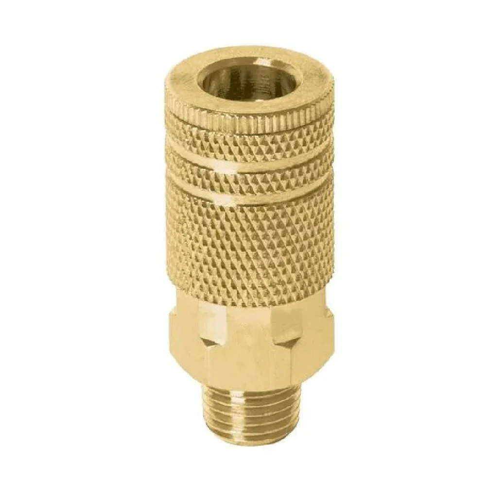 Cople Rapido P/ Aire 1/4" Macho Bronce High Power CR-30MA