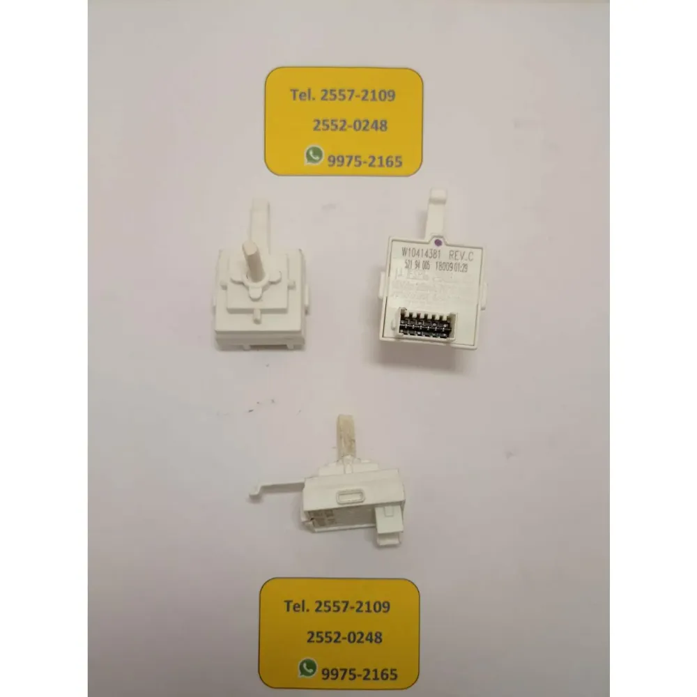 Switch selector de lavadora Whirlpool original dos posiciones Isidro A. Flores