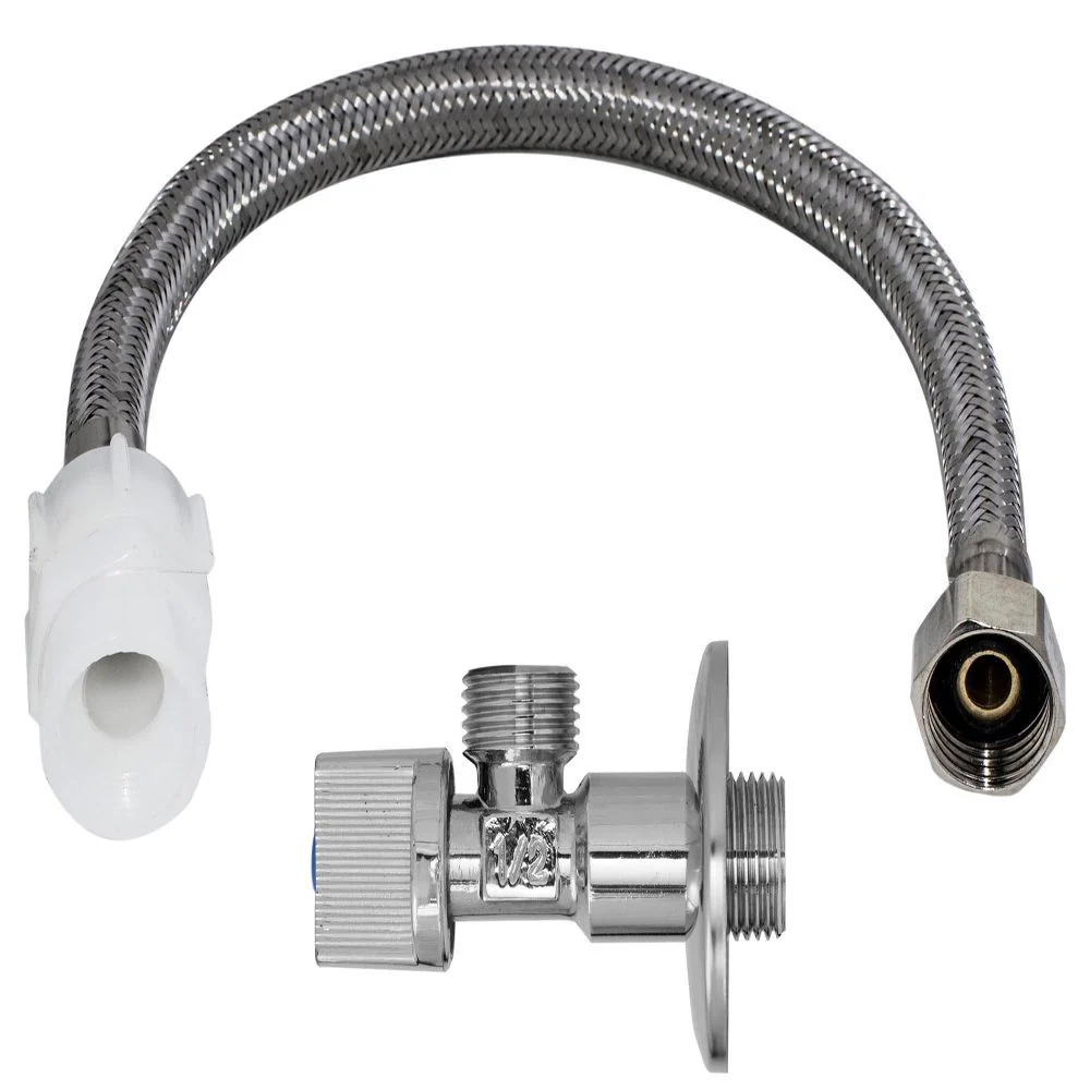 Flexible Con Llave Angular 35 Cm ITALBRASS