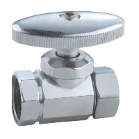 LLAVE ANGULAR AL PISO, COLOR CROMADO, CUERPO ZINC 1/2"*1/2" KENNEDY STRUCTURES CORP.