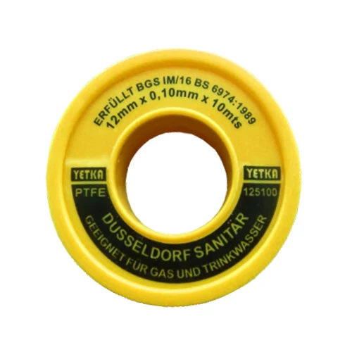 TEFLON CINTA AMARIL. 1/2X10MTS AMAR. GERMANY KENNEDY STRUCTURES CORP.
