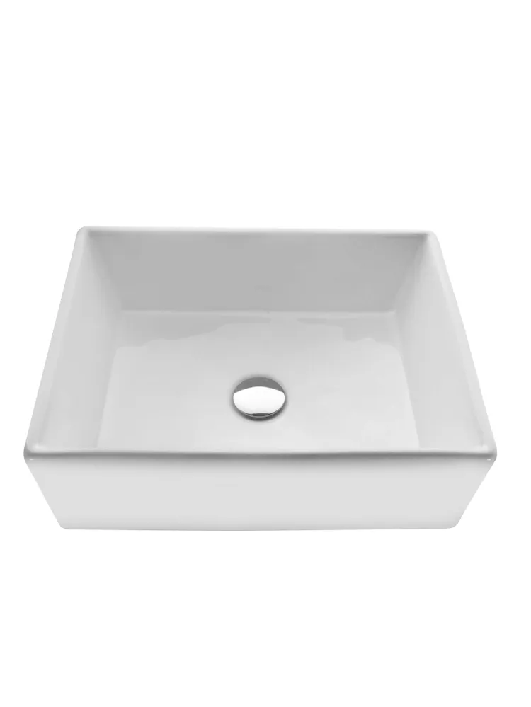 Lavamanos de sobreponer rectangular 46*36
