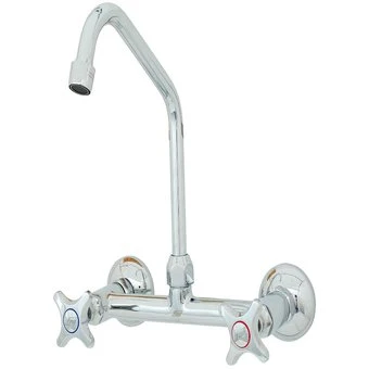 Llave lavaplato combinación muro