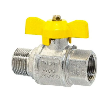 Llave de paso Gas Mariposa