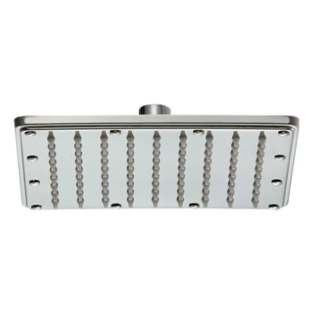 Regadera Cuadrada 8" Acero Inoxidable Meer Sistema Anti-sarro