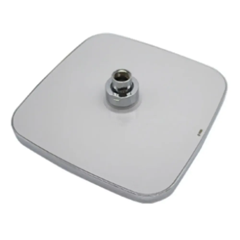 Regadera Cuadrada 8.6” Boton Limpieza Meer Cromada