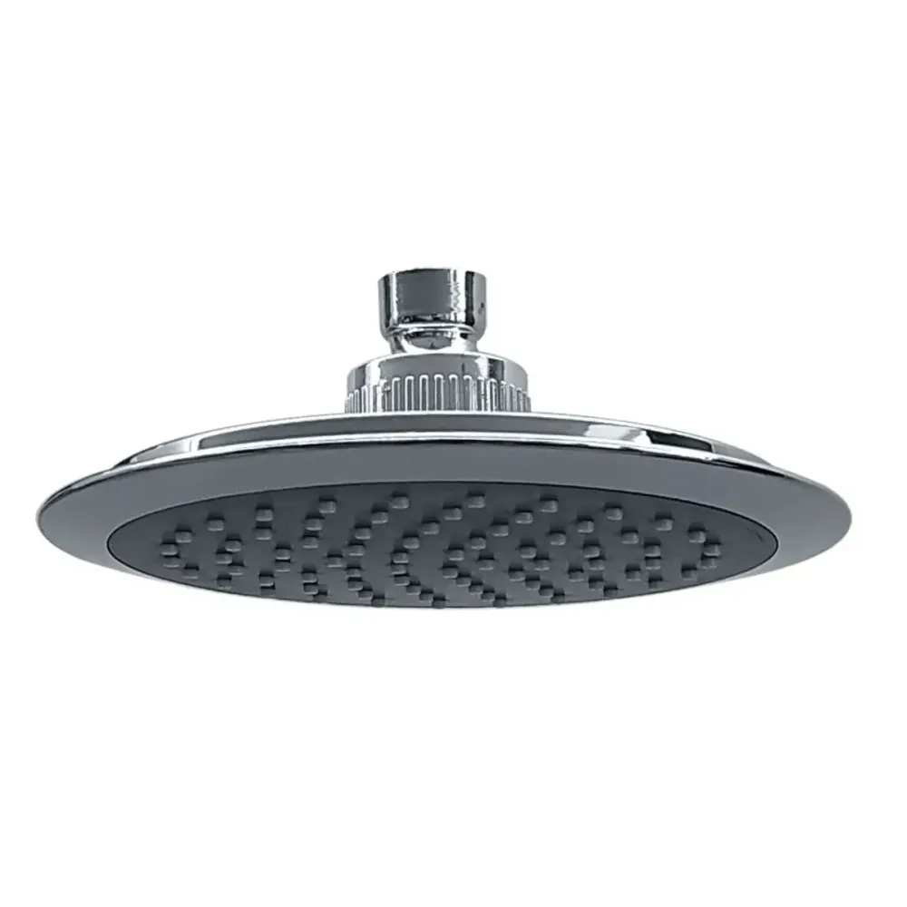 Regadera Redonda 6 Cromada Meer Antisarro Multiposicion Plateado Cromado