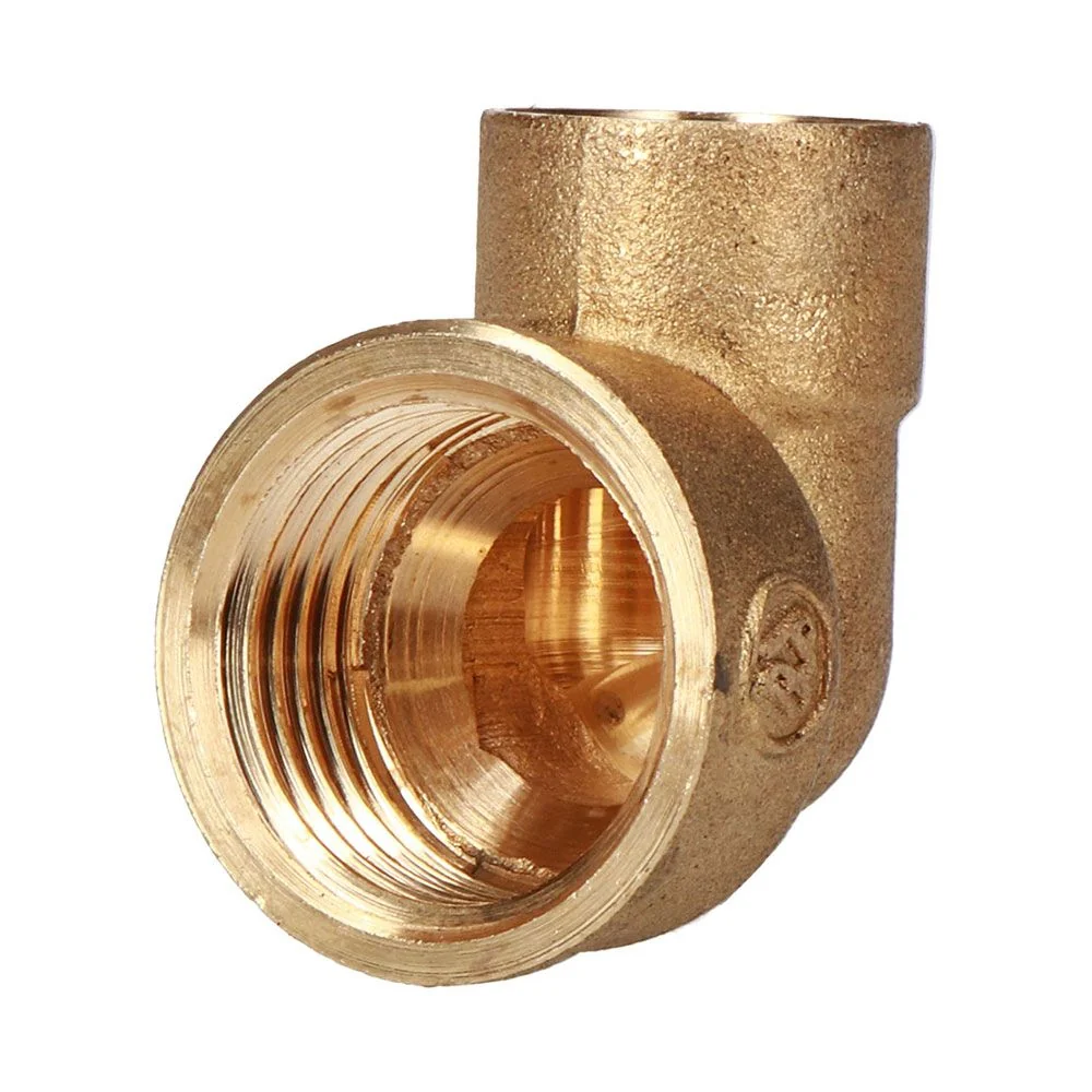 CODO HEMBRA 90 1/2" x 15 mm LATÓN METALGRUP