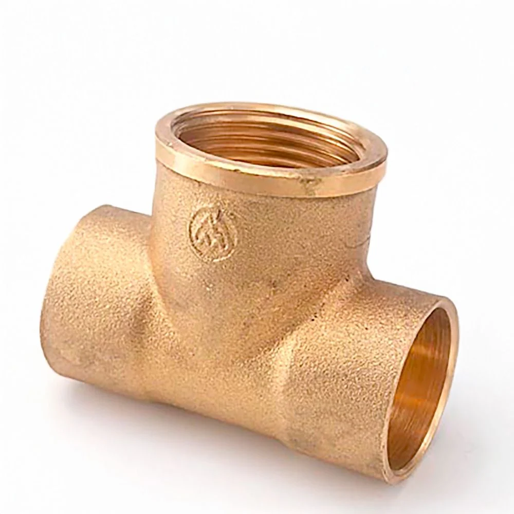 TE HEMBRA 130 1/2" x 15 mm LATÓN METALGRUP