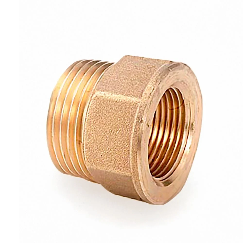 RACOR MARSELLA REDUCIDO M-H 3/8" x 1/2" LATÓN METALGRUP