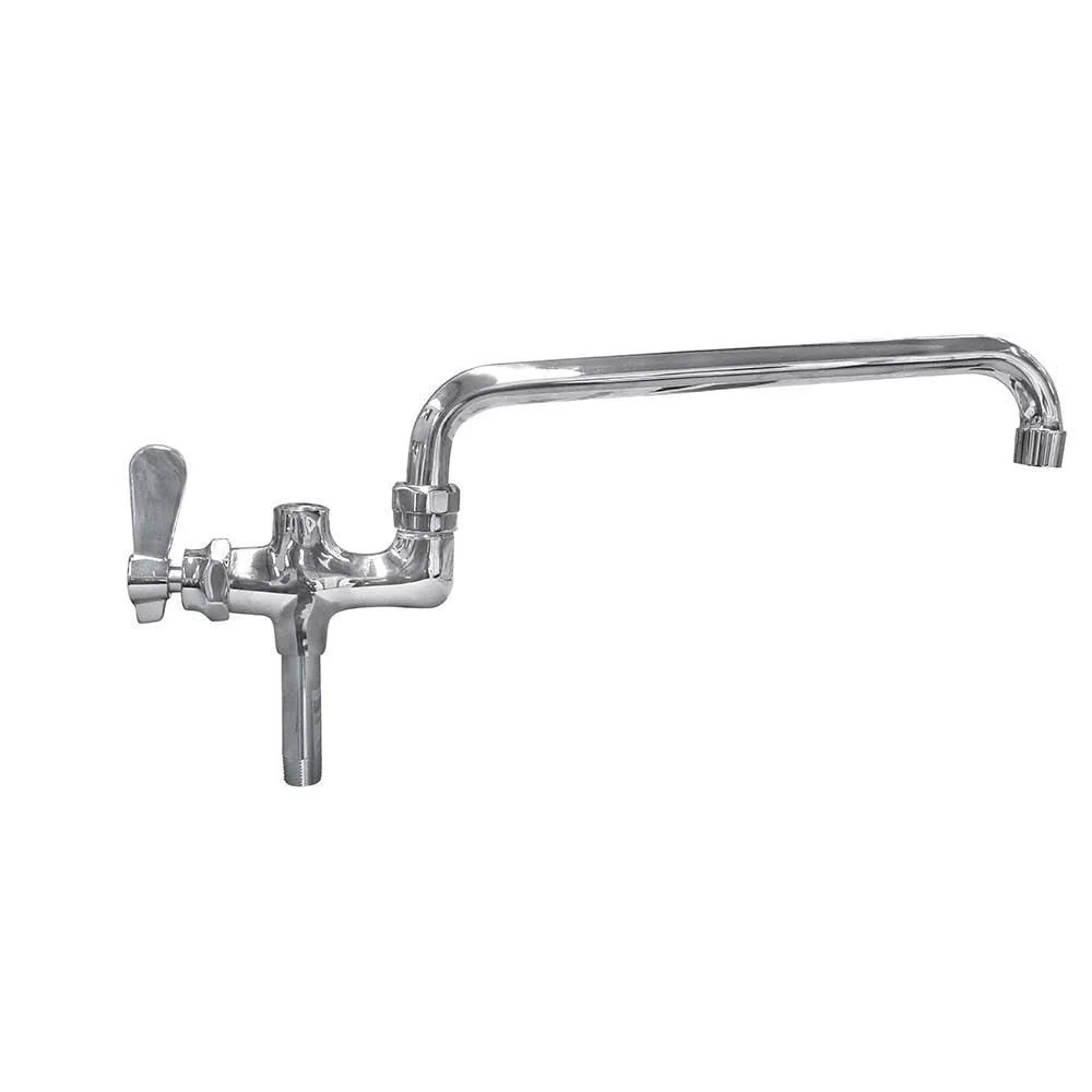 Llave Mezcladora De 12” Cuello De Ganso, Para Mangueras De Prelavado Migsa BXF-B12