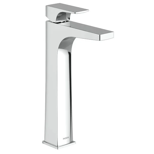 Monomando Alto Medora para Lavabo con Rebosadero Cromo MOEN