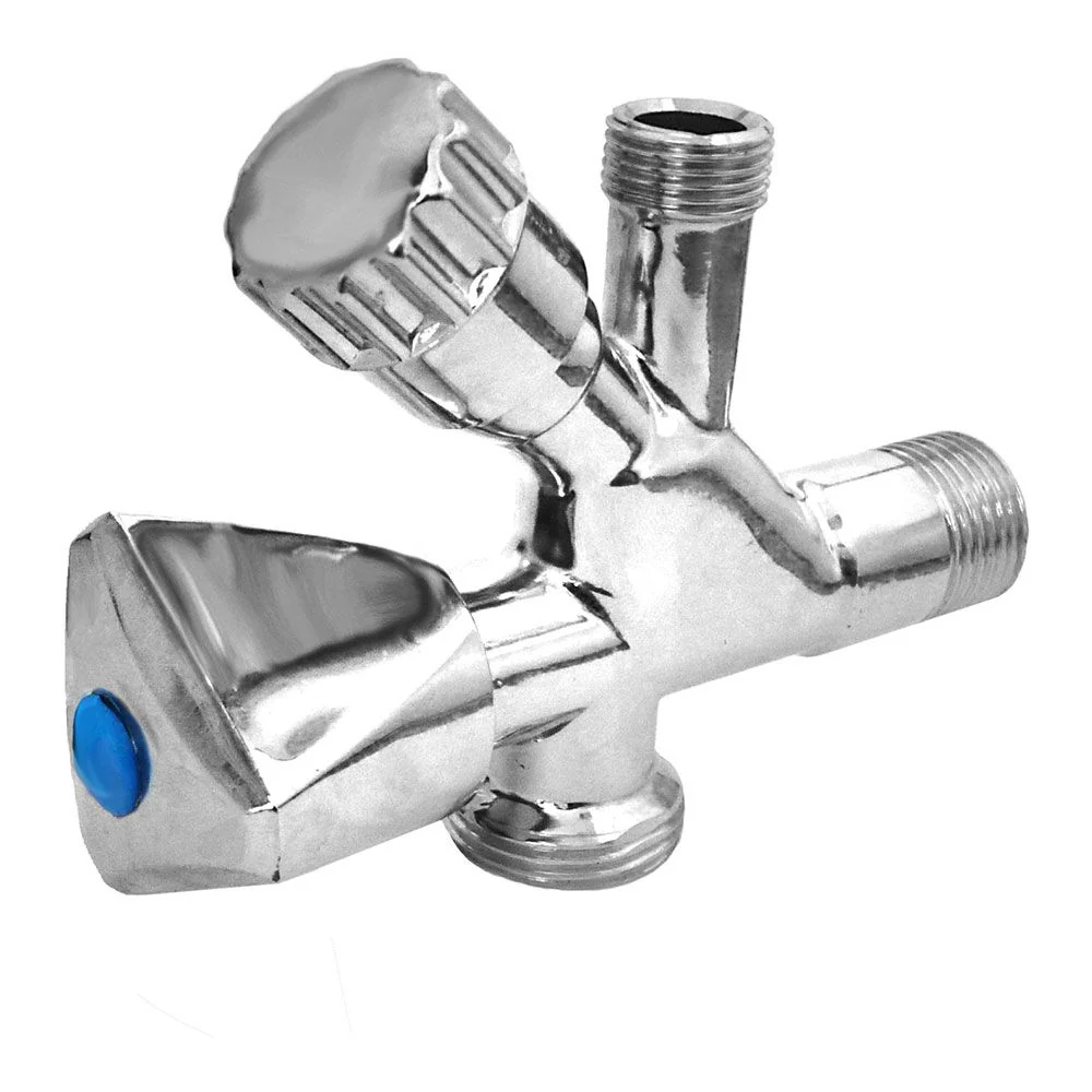 VÁLVULA MIXTA LAVADORA LAVABO Ø½ x ¾ x 3/8 pulg MT