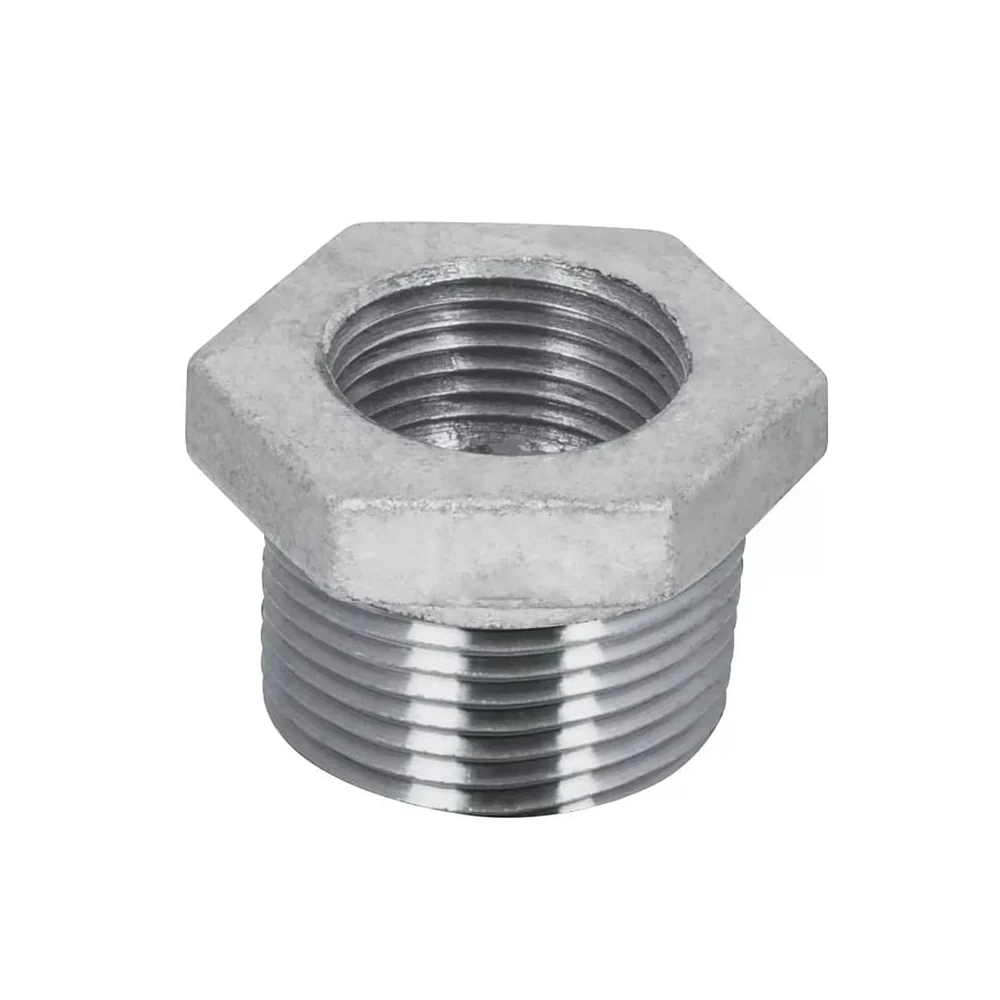 Reduccion Bushing 1" X 3/4" Acero Inoxidable MUELLER