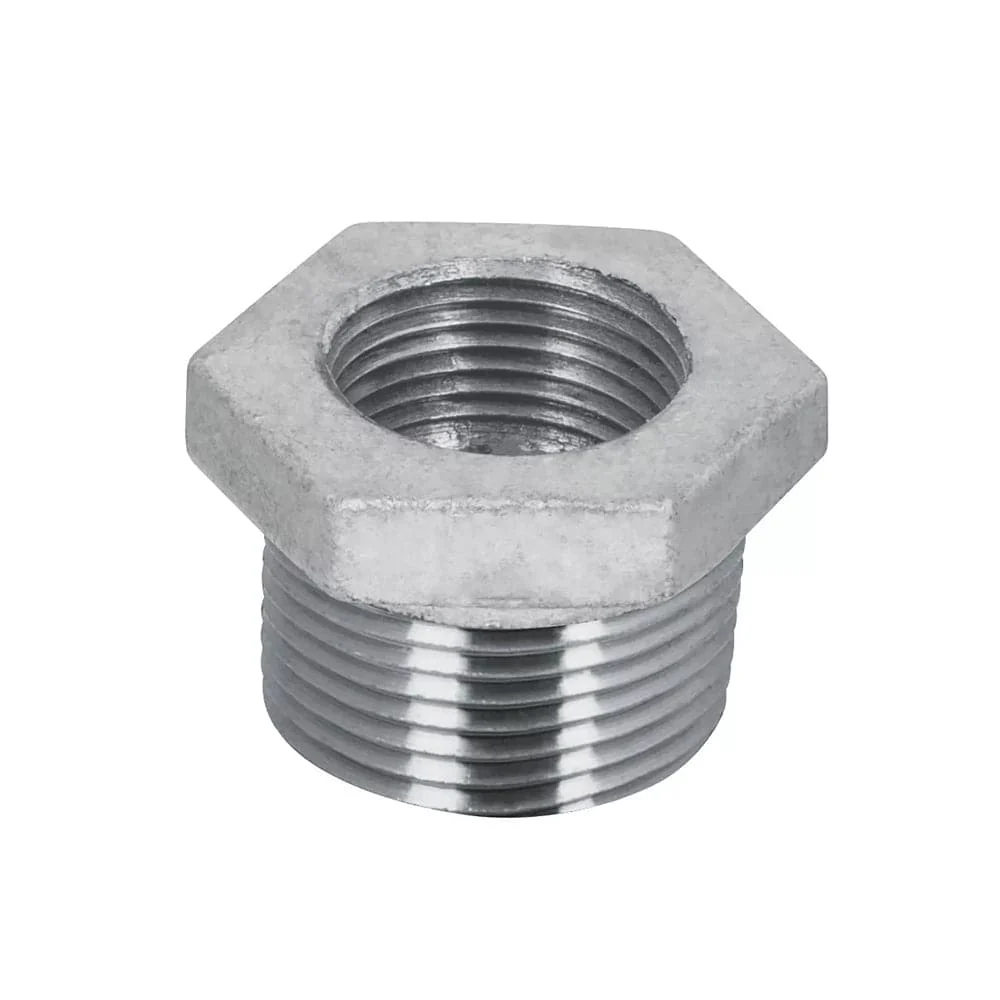 Reduccion Bushing Galvanizado 2" X 1" MUELLER