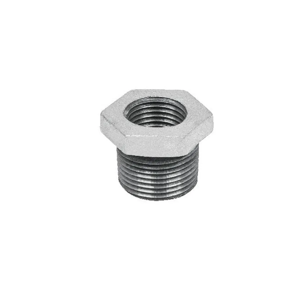 Reduccion Bushing Galvanizado 1 1/2" X 1/2" MUELLER